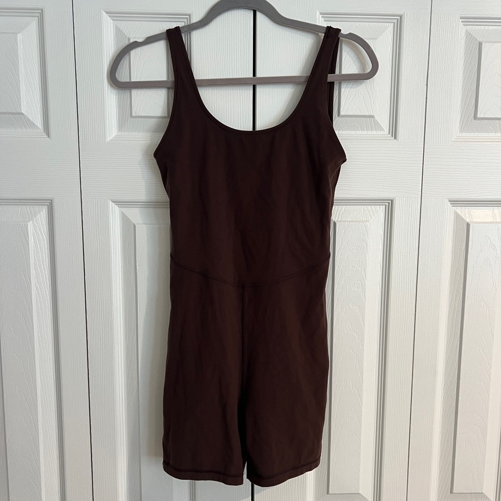 Aritzia Brown Athletic Romper - Picture 5 of 8